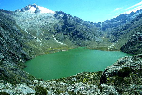 Lagunas de la region de merida venezuela
